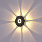 Frendorf | LumaNest LED Wandleuchte im skandinavischen Stil | Aluminium Rundschirm | Wetterfest für Außenbereich & Terrasse