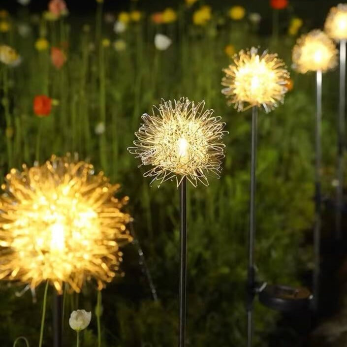 Frendorf | Solaris GlowSphere Gartenleuchte | Aluminiumkugel | LED Solarlicht | Wasserdicht | Warmweiß oder Weiß