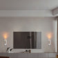 Frendorf | IgnisGlow Industrielle LED Wandlampe | Rotierbar & Verstellbar | Kreative Licht- & Schatteneffekte