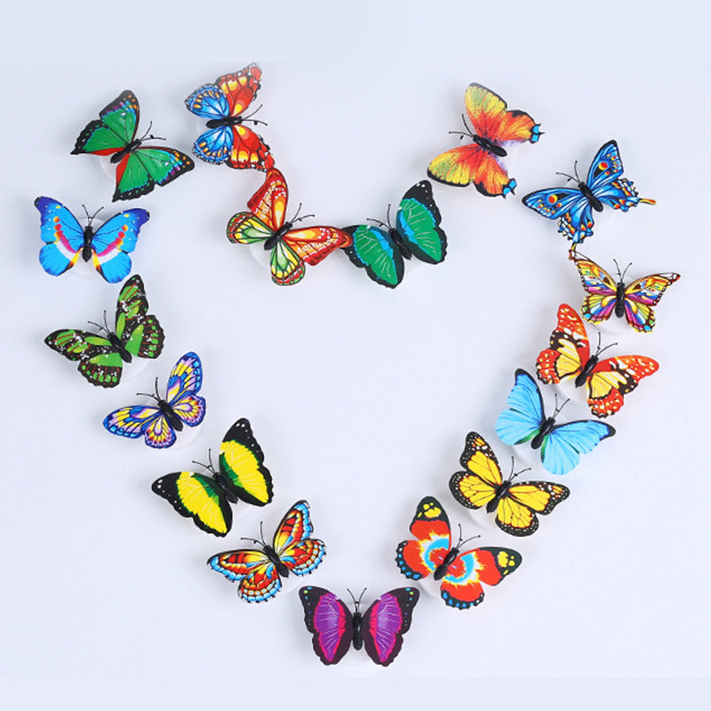 Frendorf | LumiWings - 3D bunte LED Schmetterlings Nachtlichter