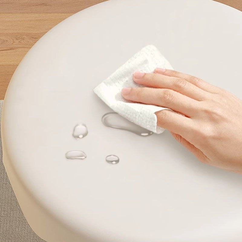 Frendorf | PolarNest Runder Beistelltisch | Eiscreme-Design | PP-Kunststoff & Stahl | Kreativ & Modern für Wohnzimmer