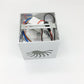 Kreative quadratische Aluminium Phoenix Tail LED dekorative Wand sconse Lampe