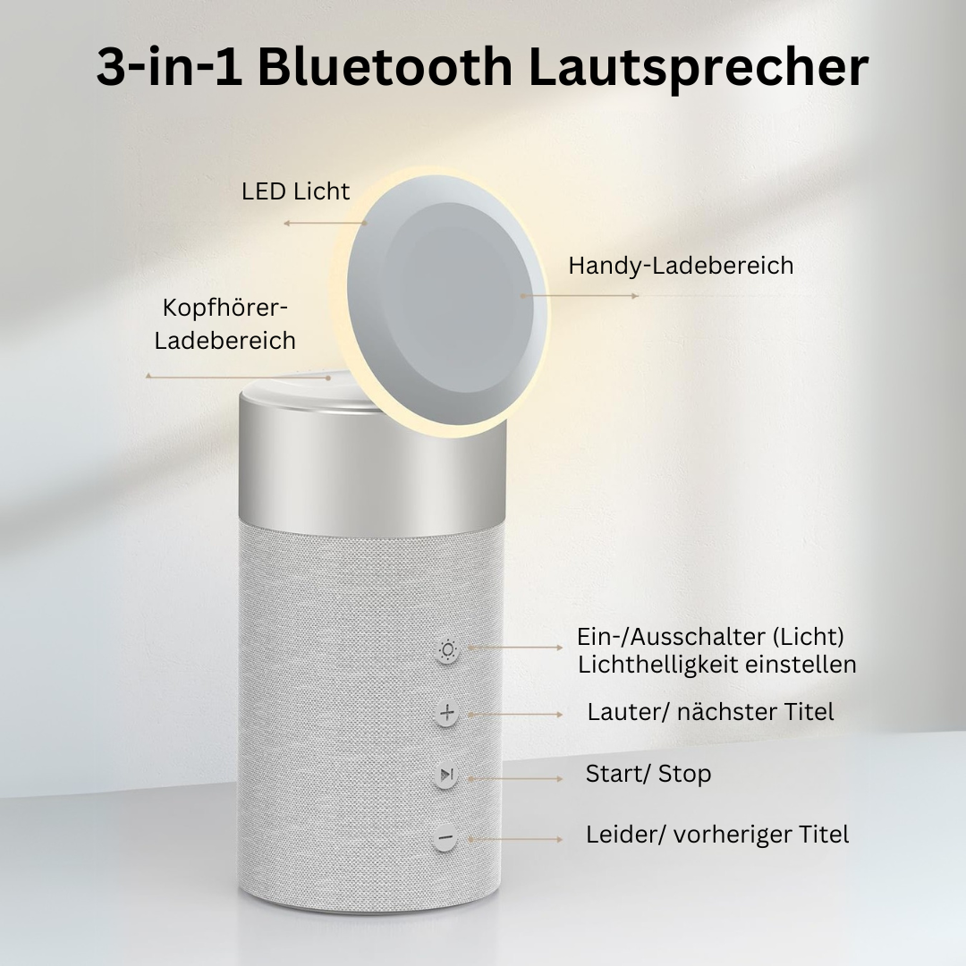 Frendorf | 3-in-1 Bluetooth Lautsprecher