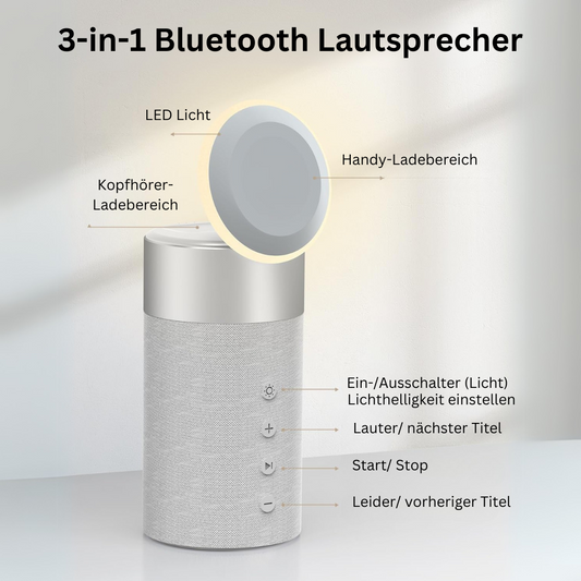 Frendorf | 3-in-1 Bluetooth Lautsprecher
