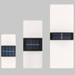 Frendorf | LumaZen Solar LED-Wandlampe | Wetterfest | Solarbetriebene Außenbeleuchtung | Garten- & Terrassen-Deko