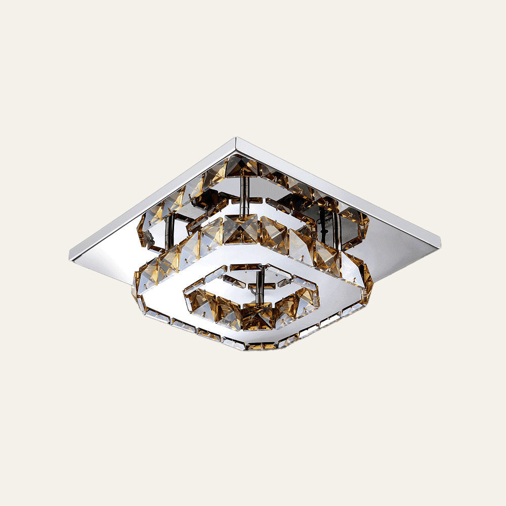 Frendorf | Deckenleuchte Kristall LED Modern Flush Fixture