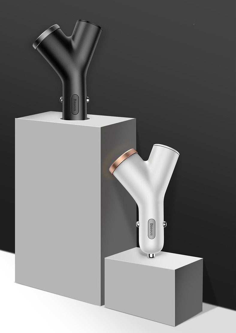 Frendorf | 2-in-1 Auto Ladegerät & Zigarettenanzünder Steckdose Gemacht, um der beste Fahrbegleiter zu sein