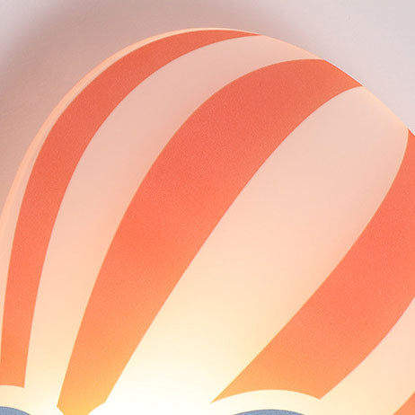 Frendorf | SkyDream LED Wandleuchte | Kreatives Heißluftballon- & Wolkendesign | Für Kinderzimmer | Warmweißes & Weißes Licht