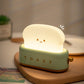 Kreatives Brotbacker-Design LED Nachtlicht Tischlampe