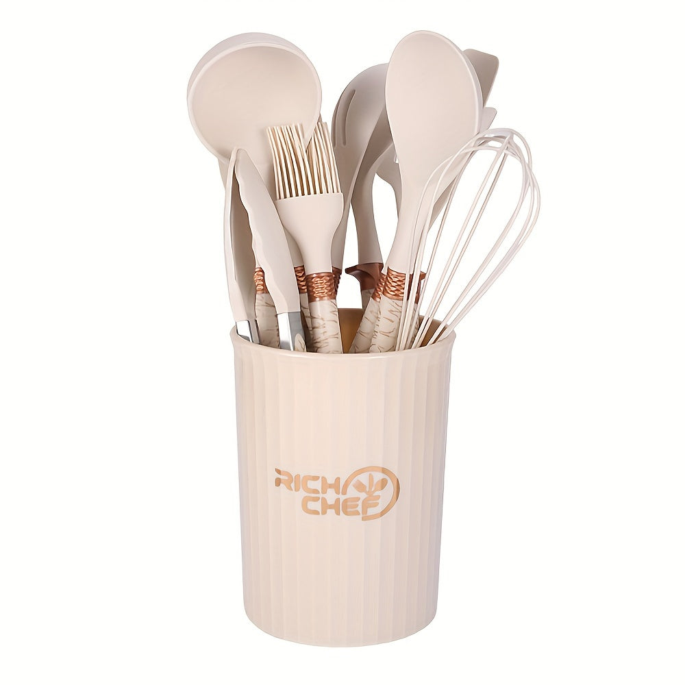 Kochen - Küchenfreude mit dem eleganten Silikon Küchengeräte-Set
