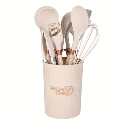 Kochen - Küchenfreude mit dem eleganten Silikon Küchengeräte-Set