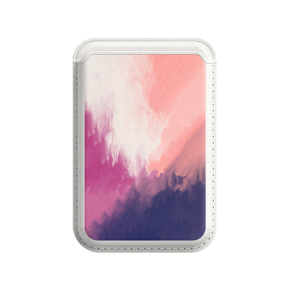 Frendorf | Beerenfarbe | Leder-Portemonnaie mit MagSafe