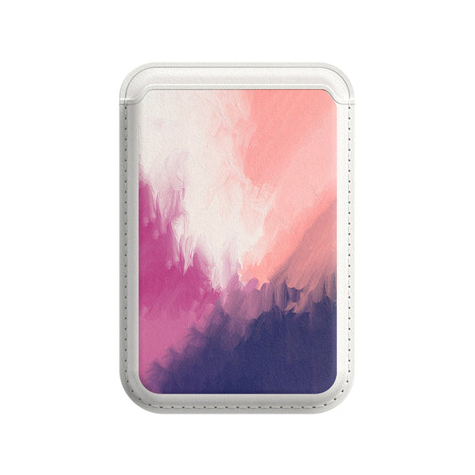 Frendorf | Beerenfarbe | Leder-Portemonnaie mit MagSafe