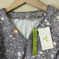 Silbernes Glitzer-Top