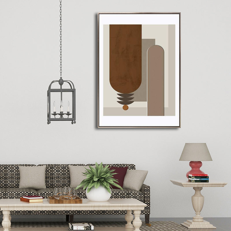 Frendorf | Nordic Style Abstract Canvas für Mädchen Schlafzimmer Illustration Wandkunst, verschiedene Größen