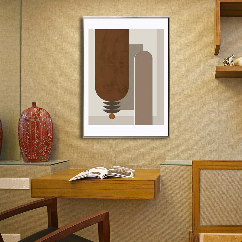 Frendorf | Nordic Style Abstract Canvas für Mädchen Schlafzimmer Illustration Wandkunst, verschiedene Größen