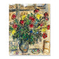 Gelbe Malerei Blume Eingewickelt Leinwand Landhaus Geplottete Wandkunst für das Wohnzimmer