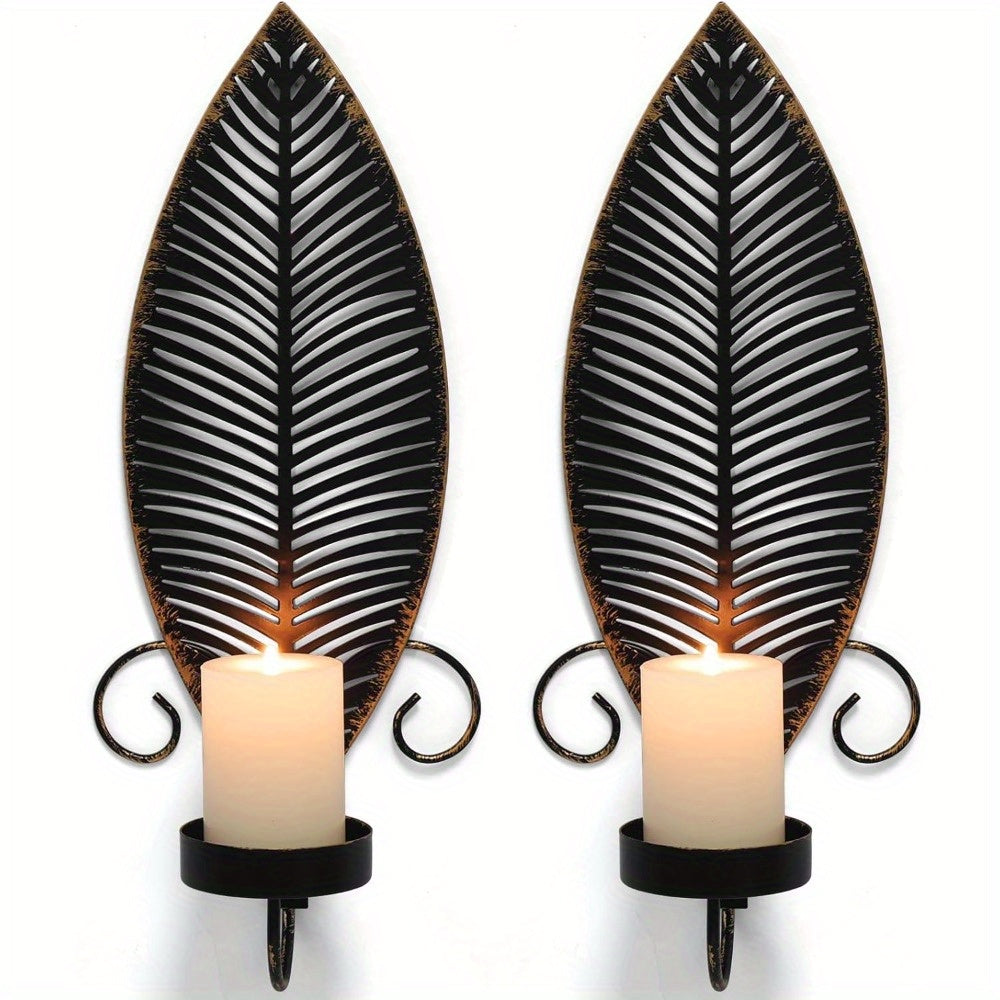 Frendorf | Blattmuster Wandleuchten - Stimmungsbeleuchtung für jeden Raum