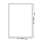 Frendorf | Novelty Abstract Teppich Modern Schwarz Polyester Teppich Rutschfest Haustierfreundlicher Bereichsteppich für Schlafzimmer