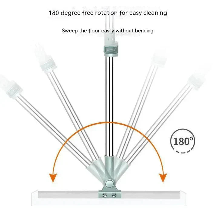 Frendorf |  FloorClean - 2-in-1 Silikonbesen mit 180 ° drehbarem Kopf
