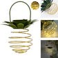 Frendorf | SolarShine Ananas-Laterne | LED Solar Gartenlampe | Kupferdraht | Outdoor Wasserdicht | Hängende Deko-Leuchten