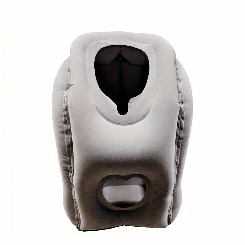 Frendorf | Aufblasbare Reisekragenstütze mit herzförmigem Ausschnitt – Kompakt und waschbar