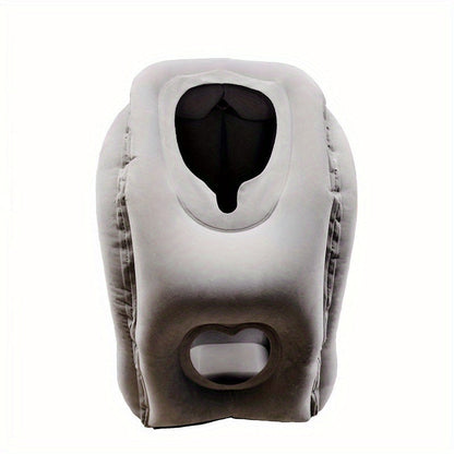 Frendorf | Aufblasbare Reisekragenstütze mit herzförmigem Ausschnitt – Kompakt und waschbar