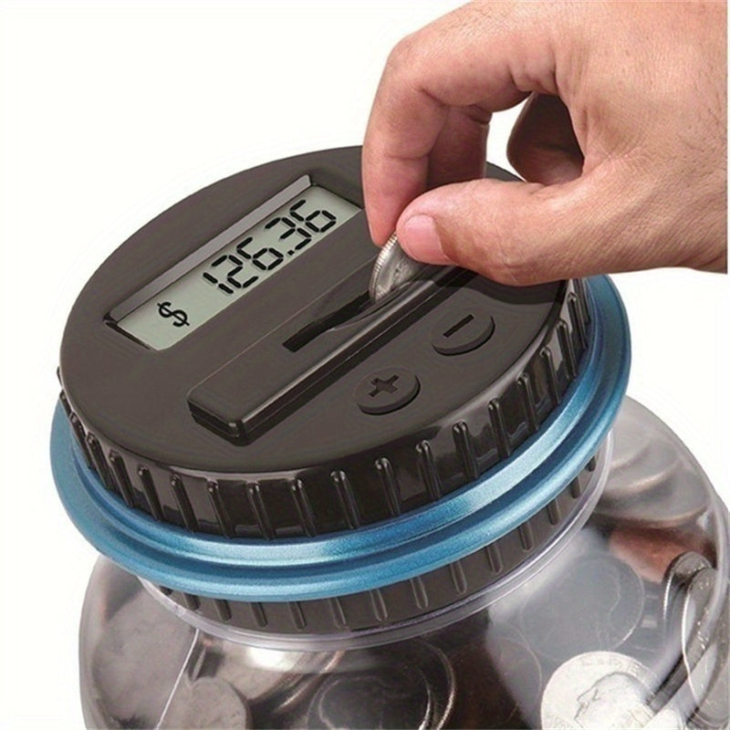 Frendorf | Digital Coin Counter Sparschwein - Mit LCD-Display für automatische Zählung und großer Kapazität