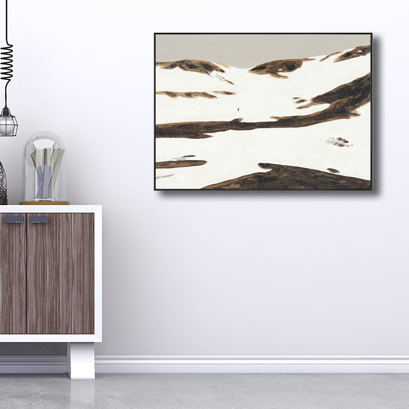 Frendorf | Bergen Landschap Muurdecoratie voor Meisjes Slaapkamer in Pastel Kleur, Meerdere Maten