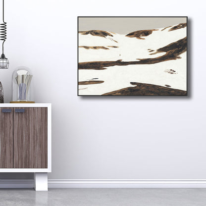 Frendorf | Bergen Landschap Muurdecoratie voor Meisjes Slaapkamer in Pastel Kleur, Meerdere Maten