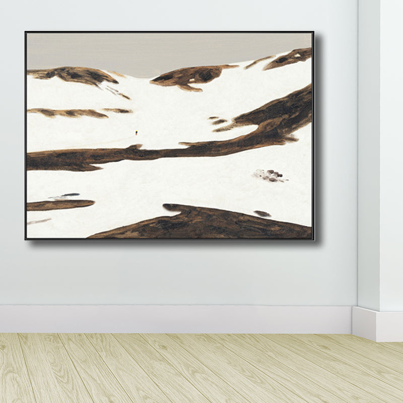 Frendorf | Bergen Landschap Muurdecoratie voor Meisjes Slaapkamer in Pastel Kleur, Meerdere Maten