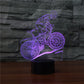 Mountainbike 3D Licht