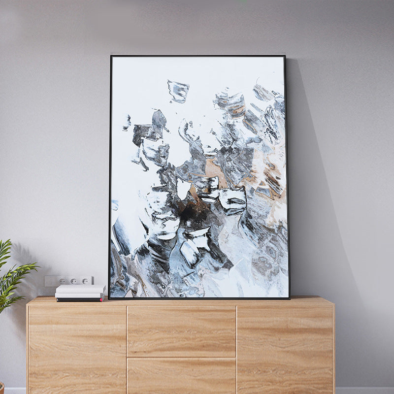 Frendorf | Leinwand Texturiertes Gemälde Moderne Stil Abstraktes Muster Wandkunst Dekor, Verschiedene Größen