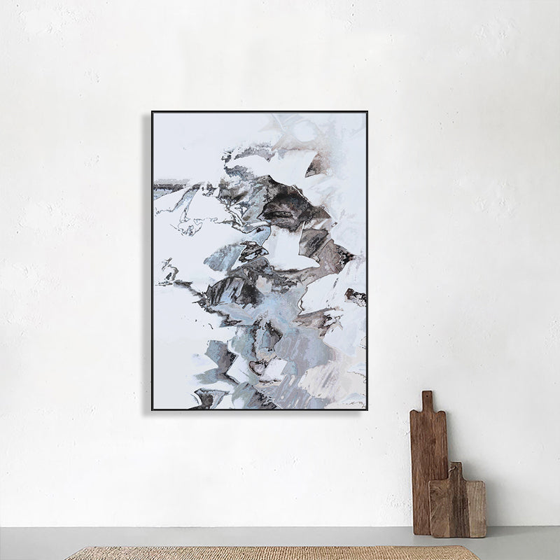 Frendorf | Leinwand Texturiertes Gemälde Moderne Stil Abstraktes Muster Wandkunst Dekor, Verschiedene Größen