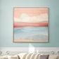 Frendorf | Moderne Sunset Scenery Canvas voor Meisjes Slaapkamer Illustratie Wanddecoratie, Meerdere Maten