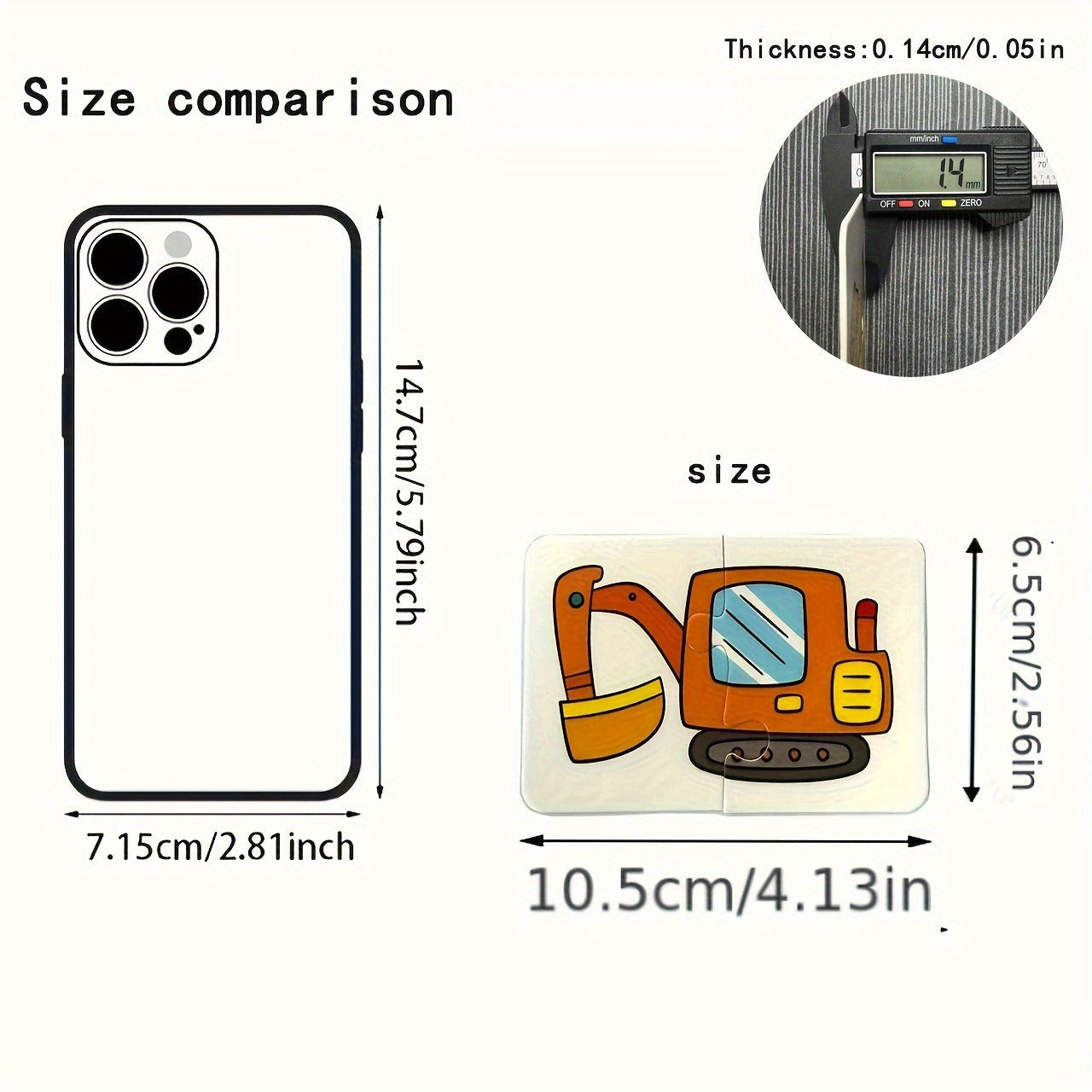 Frendorf | Bildungs-Puzzle-Set für Kinder – 16 Teile mit lustigen Bildern von Berufen, Fahrzeugen und Gemüse