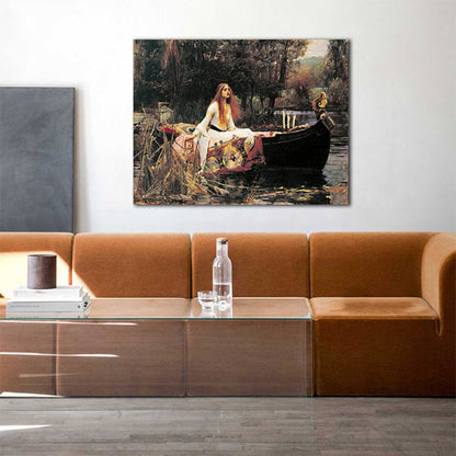 Frendorf | Boot Mädchen Wanddekoration Impressionismus Texturiertes Mädchenzimmer Gemälde, Mehrere Größen