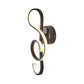 Frendorf | Muzikale Noct Volwassen Slaapkamer Wandlamp Metaal Modern Creatief Zwart/Wit Wandlamp