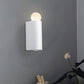 Frendorf | Weiße Ball-Wandbeleuchtung Modernist LED Milchglas-Wandlampe mit kleiner/mittlerer/großer Größe in Weiß/warmem Licht