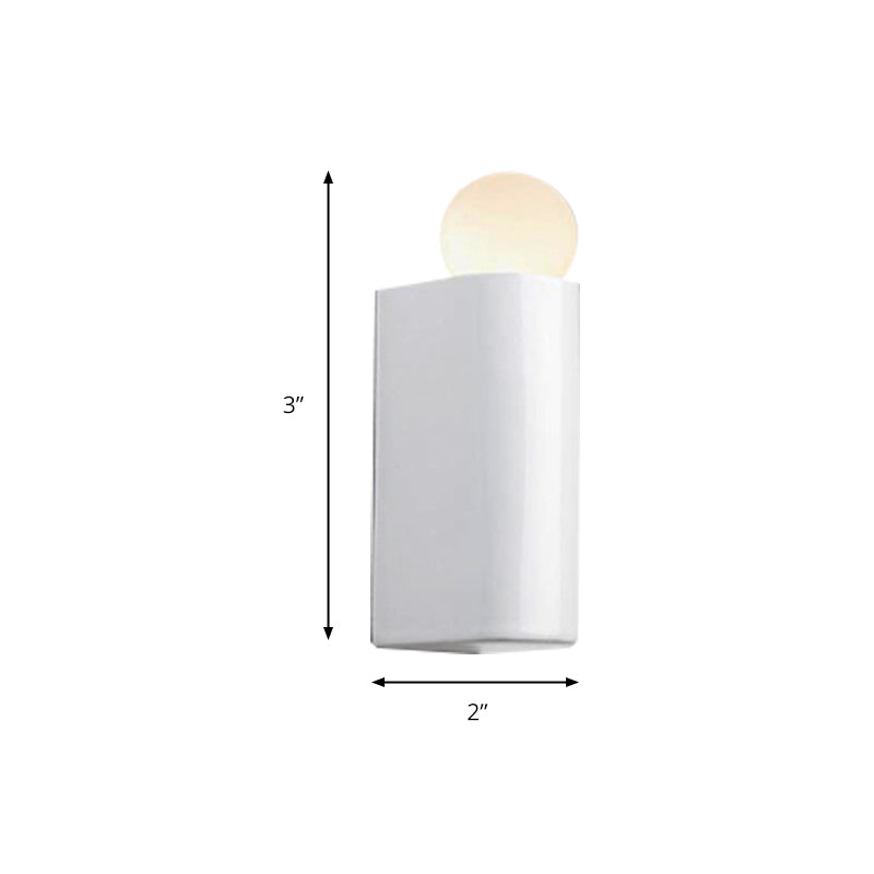 Frendorf | Weiße Ball-Wandbeleuchtung Modernist LED Milchglas-Wandlampe mit kleiner/mittlerer/großer Größe in Weiß/warmem Licht
