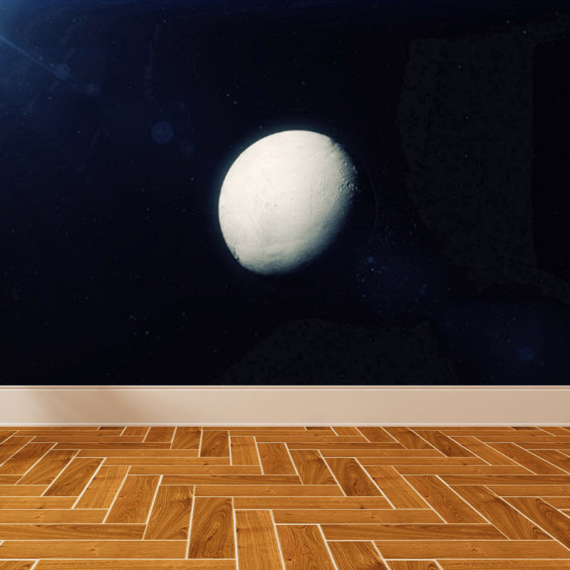 Frendorf | Magische Planeet Muurbehang Pastel Kleur Moderne Wandbekleding voor Meisjes Slaapkamer