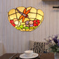 Frendorf | Libelle Wandschijnwerper Licht Lodge Gehard Glas 2 Lampen Wandmontage Licht met Kom Schaduw