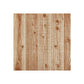 Holztapete Rolle Rustikal 3D Konstruktion Wandkunst in heller Farbe, 33' L x 20.5" B