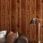 Holztapete Rolle Rustikal 3D Konstruktion Wandkunst in heller Farbe, 33' L x 20.5" B