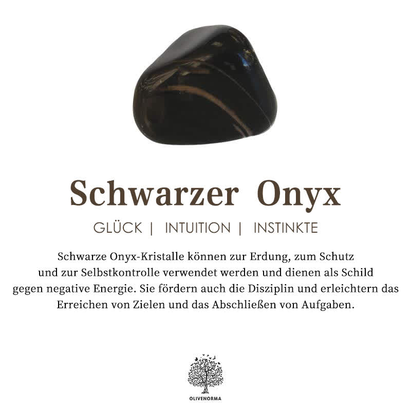 Frendorf | Aurelia Schwarz Onyx und Lavastein Würfel Balance-Armband