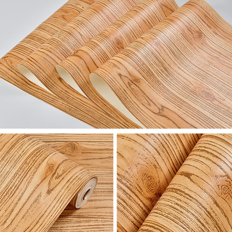 Holztapete Rolle Rustikal 3D Konstruktion Wandkunst in heller Farbe, 33' L x 20.5" B