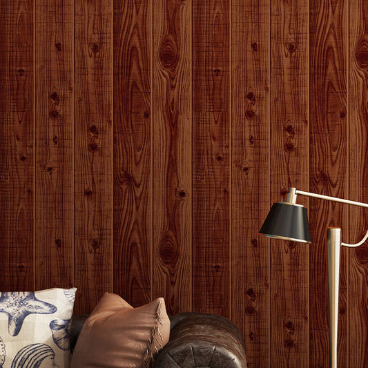Holztapete Rolle Rustikal 3D Konstruktion Wandkunst in heller Farbe, 33' L x 20.5" B