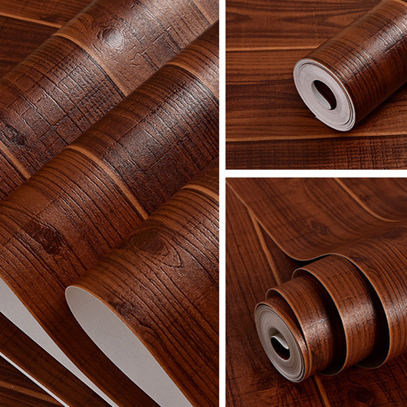 Holztapete Rolle Rustikal 3D Konstruktion Wandkunst in heller Farbe, 33' L x 20.5" B