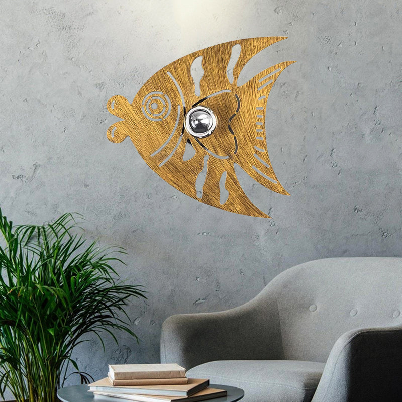 Frendorf | Moderne schöne Wandlampe Holz einzelne Licht braune Wandlampe für Flur Pflegezimmer