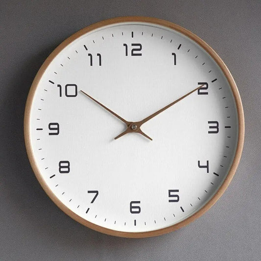 Skandinavische Einfachheit Wanduhr | Minimalistische Eleganz für jeden Raum - DuraClock